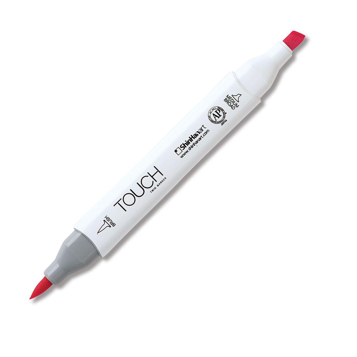 ShinHan Touch Twin Brush Marker - Fluorescent Rose F125 | BLICK