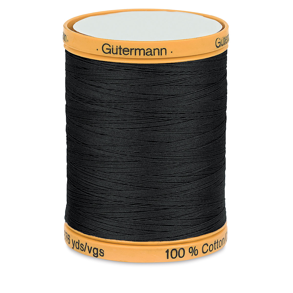 Gutermann Black 100% Cotton Cone Thread | Gutermann #7323705201