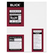 Blick Premier Heavyweight Stretched Cotton Canvas - 16" x 20", 2" Profile