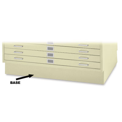 Safco Steel Flat File - Baby Wheat, Base, Large