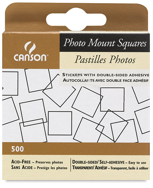 Double-Sided Adhesive Photo Mounting Squares From Epica Journals