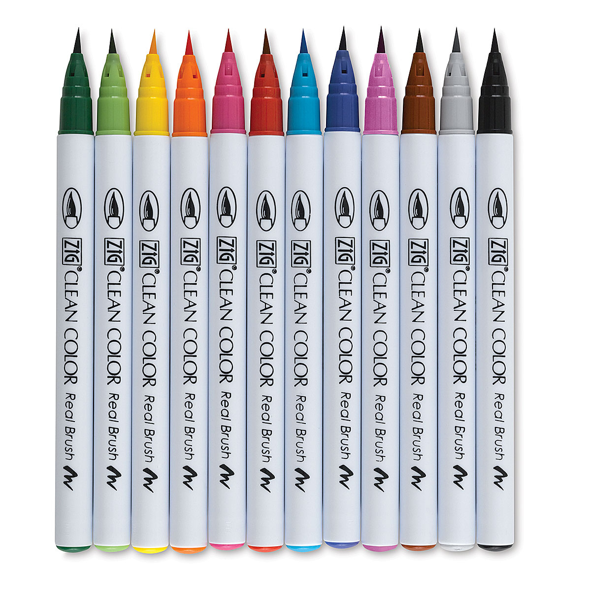 Kuretake Zig Clean Color Real Brush Pens and Sets