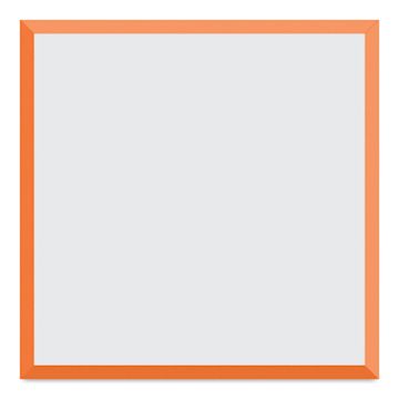 Open in modal - Crescent BriteCore Matboard - 32" x 40", White on Orange