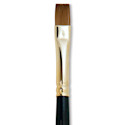 Silver Brush Renaissance Red Sable Brush - Bright, Long Handle, Size 8