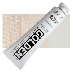 Golden Heavy Body Artist Acrylics - Interference Red (Fine), 2 oz Tube