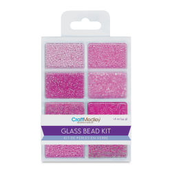 Craft Medley Glass Bead Kit - Blush