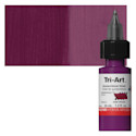 Tri-Art Low-Viscosity Artist Acrylic - Quinacridone Violet, 34 ml Tube