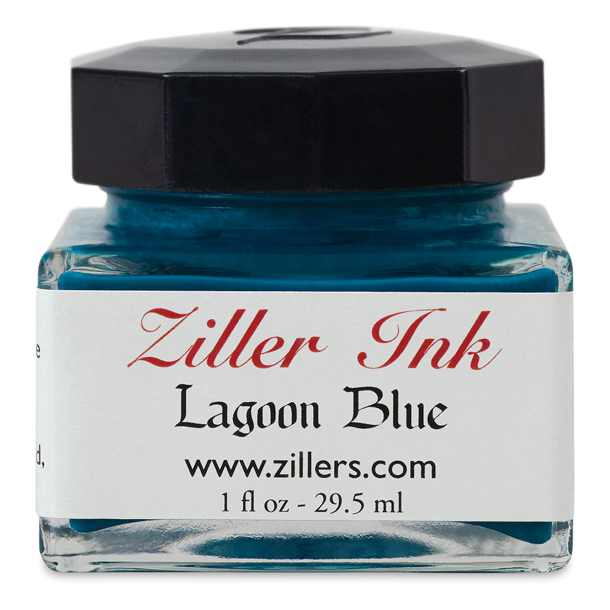 Ziller Lagoon Blue Dip Pen Ink (1oz bottle)