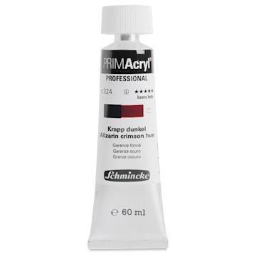 Open in modal - Schmincke Primacryl Professional Acrylic Paint - Alizarin Crimson Hue, 60 ml Tube