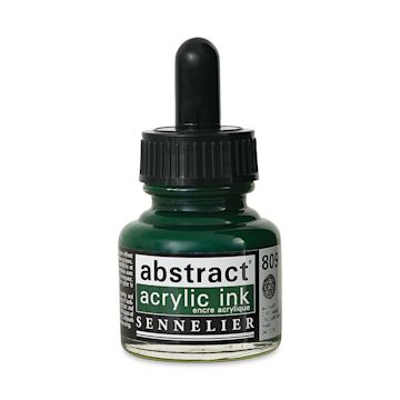 Open in modal - Sennelier Abstract Acrylic Ink - Hooker's Green, 1 oz