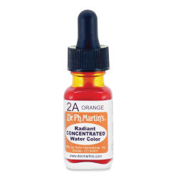 Dr. Ph. Martin's Radiant Concentrated Individual Watercolor - 1/2 oz, Orange