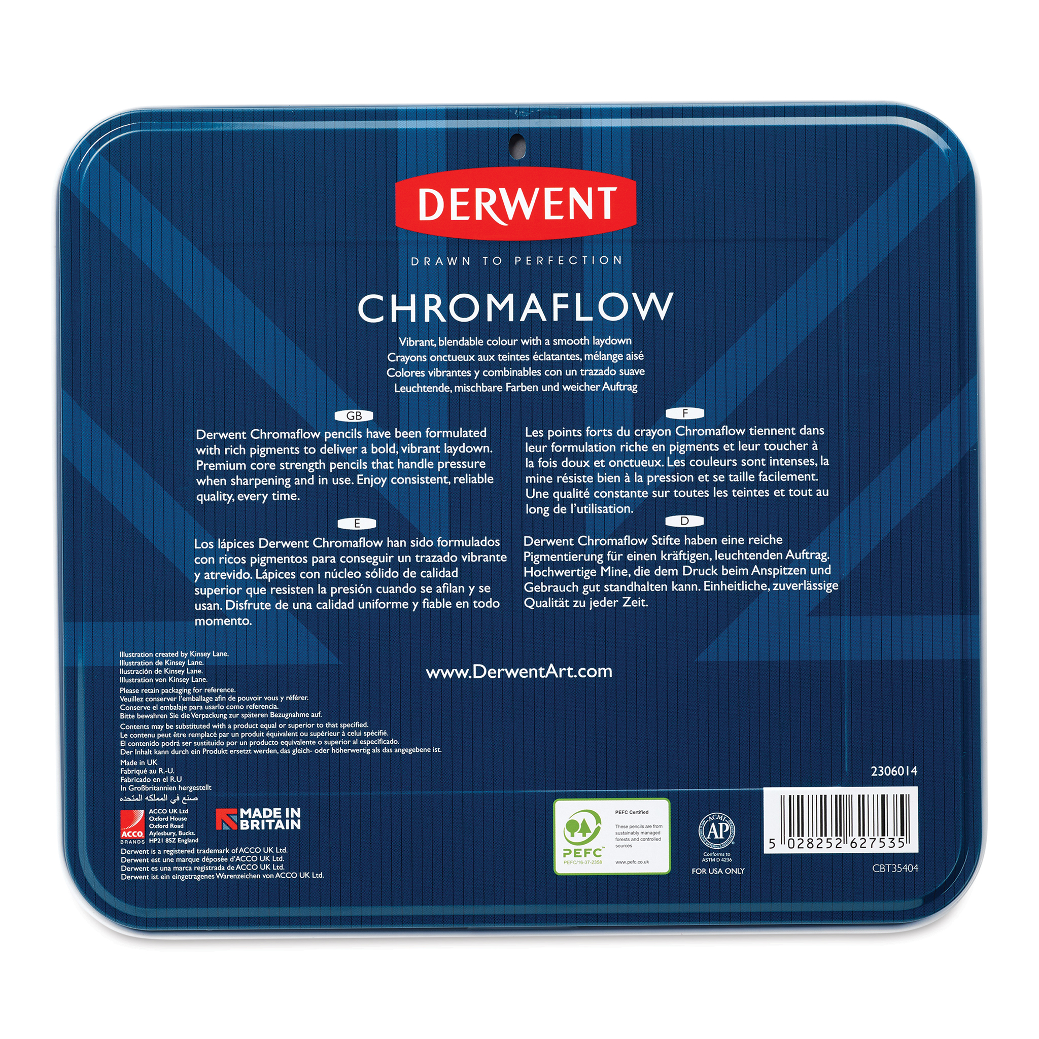 Derwent Chromaflow Colored Pencil Sets