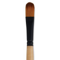 Dynasty Black Gold Brush - Filbert, Short Handle, Size