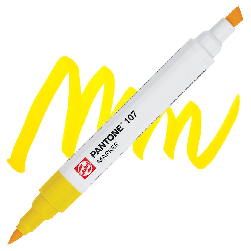 Pantone Dual Tip Marker - 107 | BLICK Art Materials