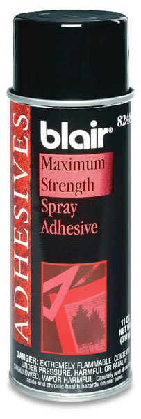 Blair Maximum Strength Spray Adhesive - Front of 11 oz can