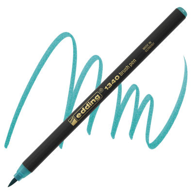 Edding Brush Pen - Turquoise
