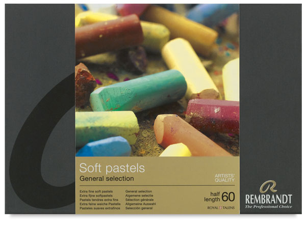 Rembrandt Soft Pastel Set - Assorted Colors, Half Sticks , Set of 15 