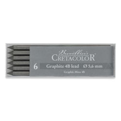 Cretacolor Leads - Graphite, 4B, Box of 6