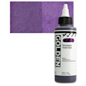 Golden High Flow Acrylics - Permanent Violet Dark, 4 oz bottle
