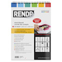 Crescent Rendr Wirebound Sketchbook - 12" x 16-1/2", 110 lb, 40 Sheets