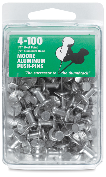 Moore Push-Pin 5-100 Aluminum Push Pins by Moore. $15.22. Etxra long  5/8-inch hardened steel point. American Made. …
