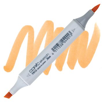 Open in modal - Copic Sketch Marker - Loquat YR12 marker and swatch
