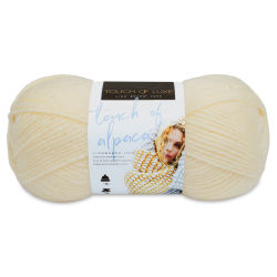 Lion Brand Touch of Alpaca Yarn - Cream