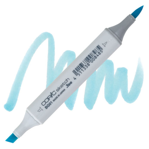 BG01 - Copic Sketch Marker Aqua Blue — Violeta Ink