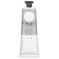 Gamblin Artist's Oil Color - Zinc White, 37 ml tube