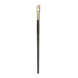 Princeton Series 6300 Dakota Synthetic Bristle Brush - Angular Bright, Long Handle, Size 6