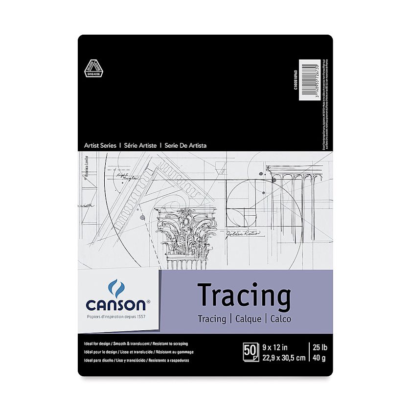 Canson Artist Series Tracing Paper Pads BLICK Art Materials