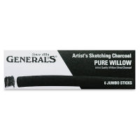 Looneng Artist Willow Vine Sketch Charcoal Sticks, Approx. 5-7mm Dia, Pack  of