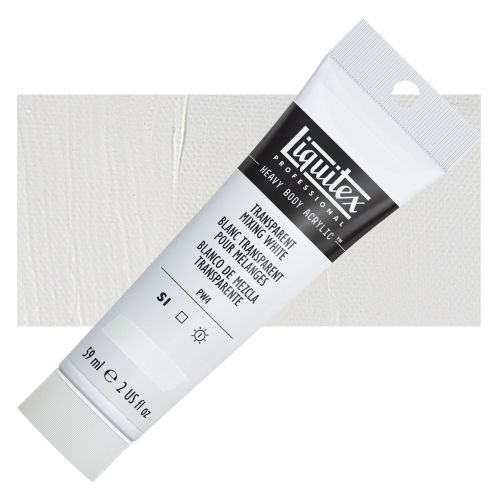 Liquitex Heavy Body Acrylic 16oz Transparent Mixing White