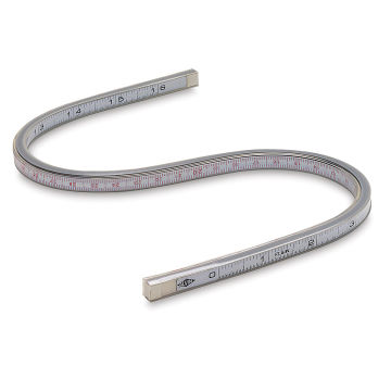 Alvin 18 Flexible Stainless Steel Ruler