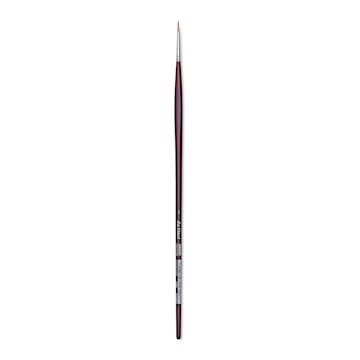 Open in modal - Da Vinci Grigio Synthetic Brush - Round, Long Handle, Size 1