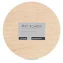 Art Boards Natural Maple Panel - 8" Round, Uncradled