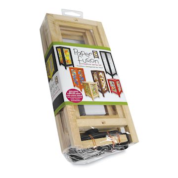 Open in modal - Paper Fusion Lamp Kit, Natural,  5" × 15"