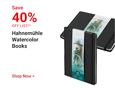 Save 40% off list! Hahnemühle Watercolor Books. Shop Now.