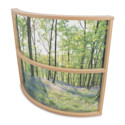 Whitney Brothers Nature View Curved Divider Panel