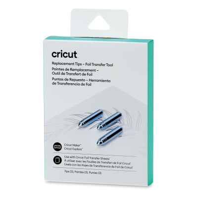 Cricut Foil Transfer Tool Replacement Tips - Set of 3 (In packaging)