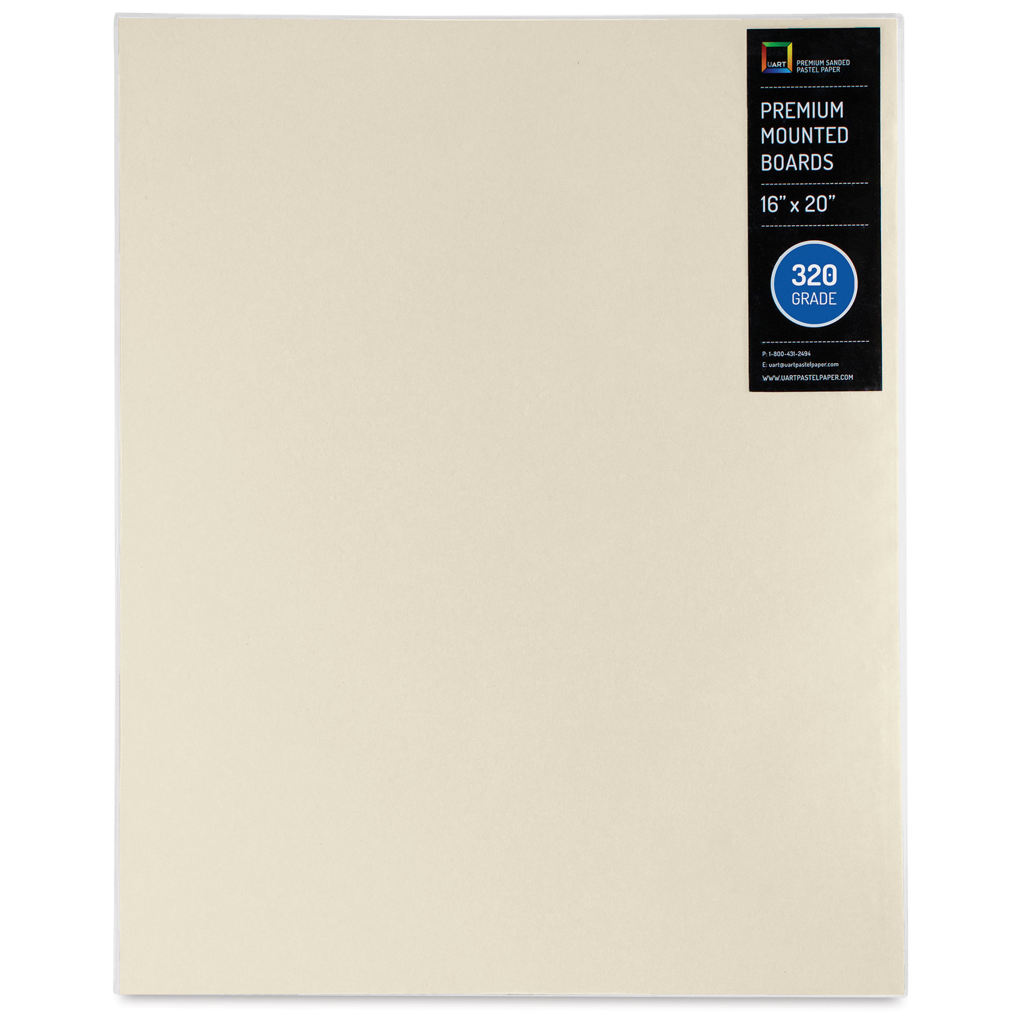 UART Sanded Pastel Paper Sheet Pack - 400 Grade 18 x 24