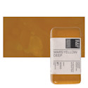 R&F Encaustic Paint Block - Mars Yellow Deep, 40 ml block