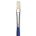 Blick Scholastic White Bristle Brush - Flat, Size 10