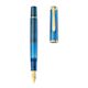 Pelikan M200 Fountain Pen - Golden Lapis, cap off