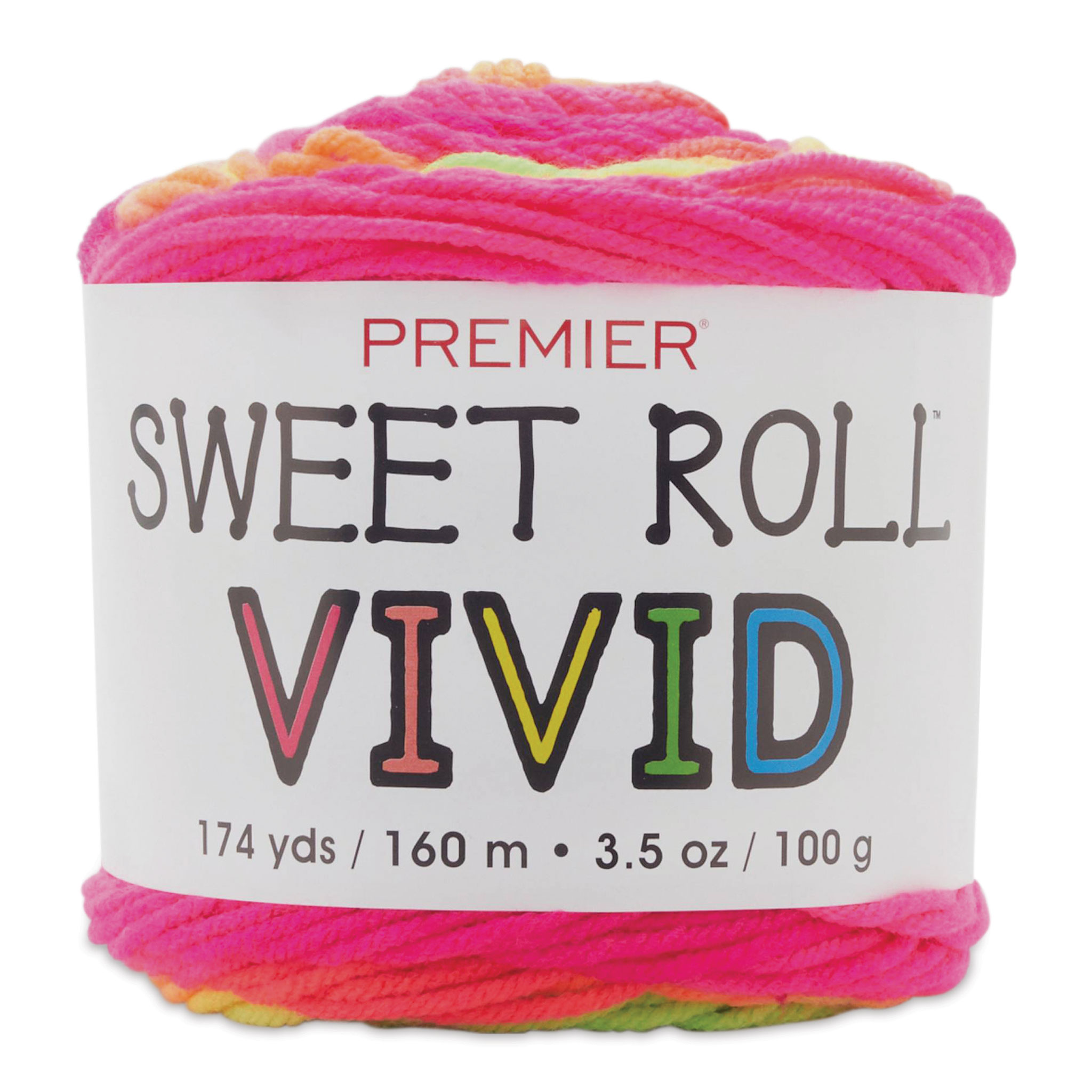 Premier Yarn Sweet Roll Vivid Yarn - Moon Beam, 174 yds, BLICK Art  Materials in 2023