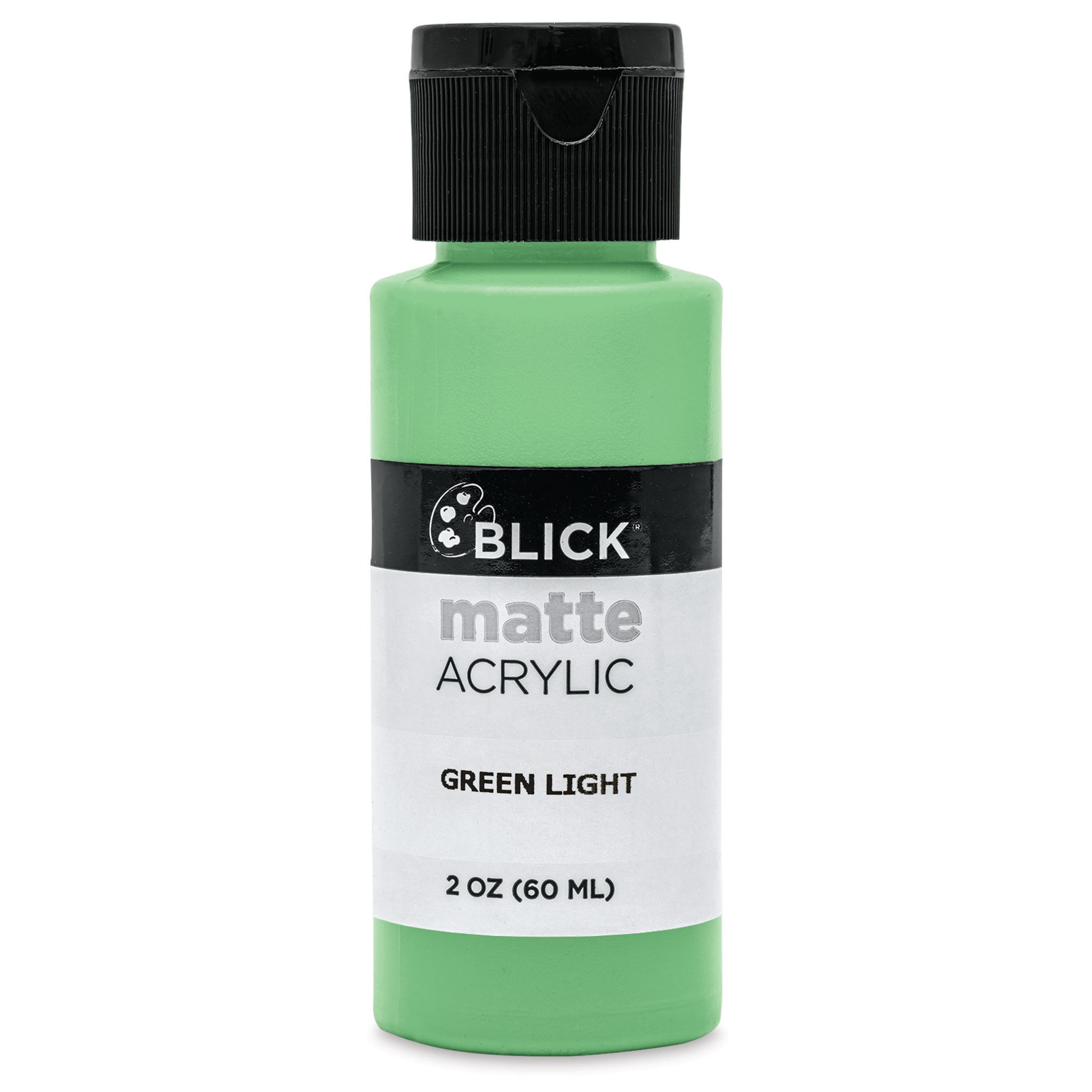 Blick Matte Acrylic - Dark Green Medium, 2 oz bottle