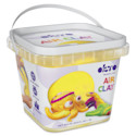 OKTO Sensory Art Air Clay Bucket - Yellow