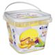 OKTO Sensory Art Air Clay Bucket - Yellow - front of packaging