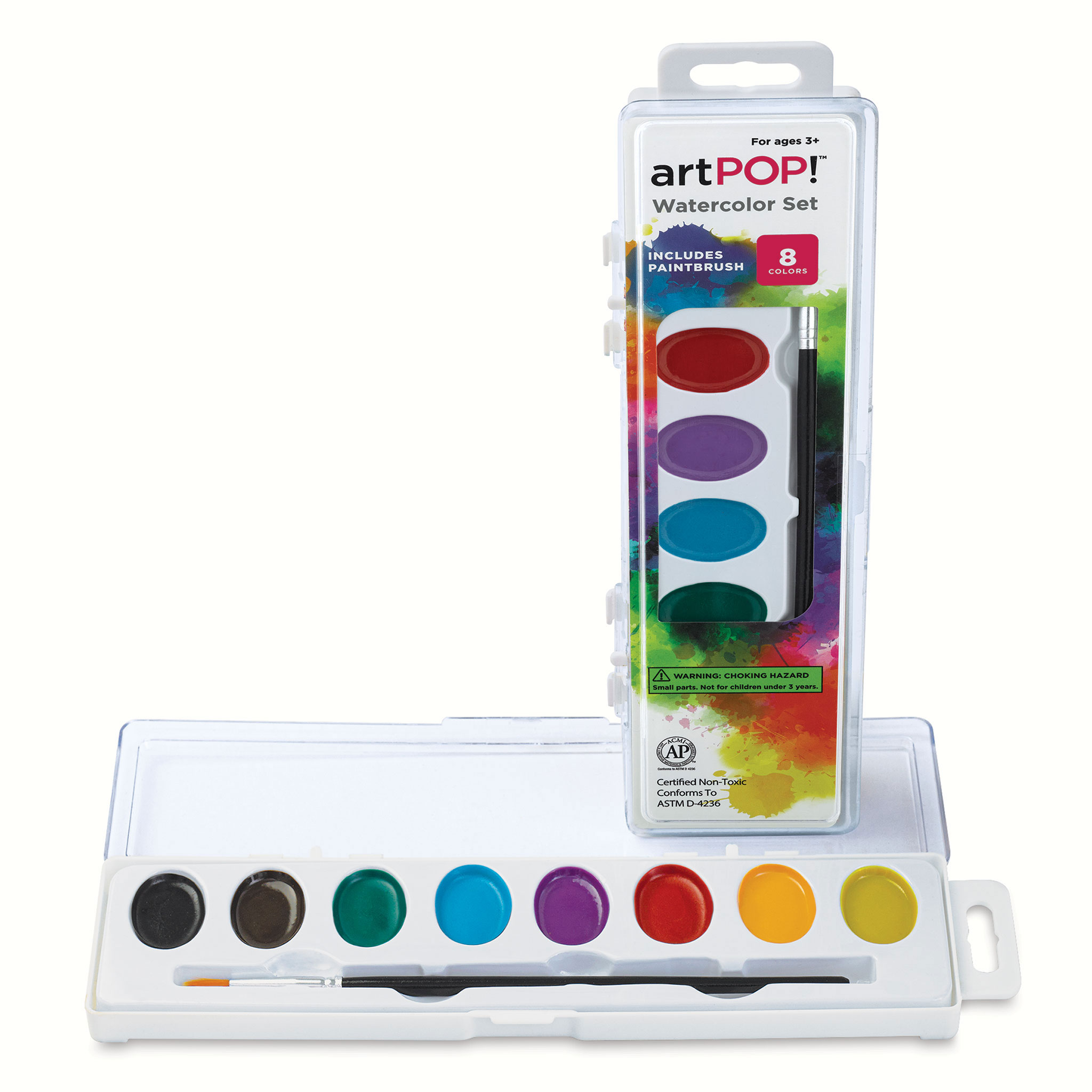 artPOP! Premium Plus Synthetic Watercolor Brush Set