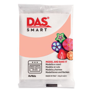 DAS Smart Polymer Clay - Light Rose, 2 oz
